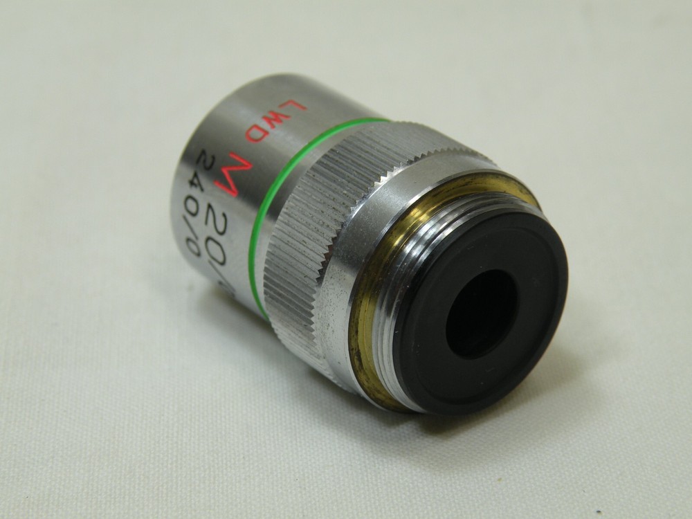 Unitron Microscope Objective LWD M 20/0.30, 240/0, Good Condition