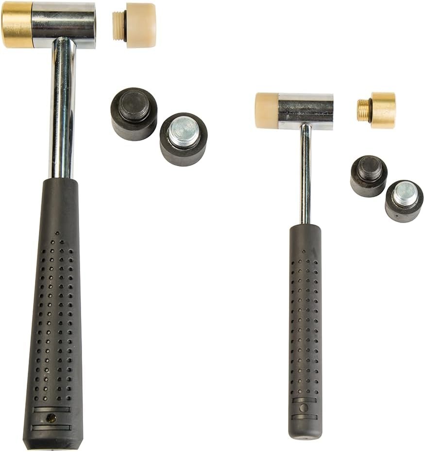 Wheeler Interchangeable Hammer Set Includes Two Hammers with One Size, Multi