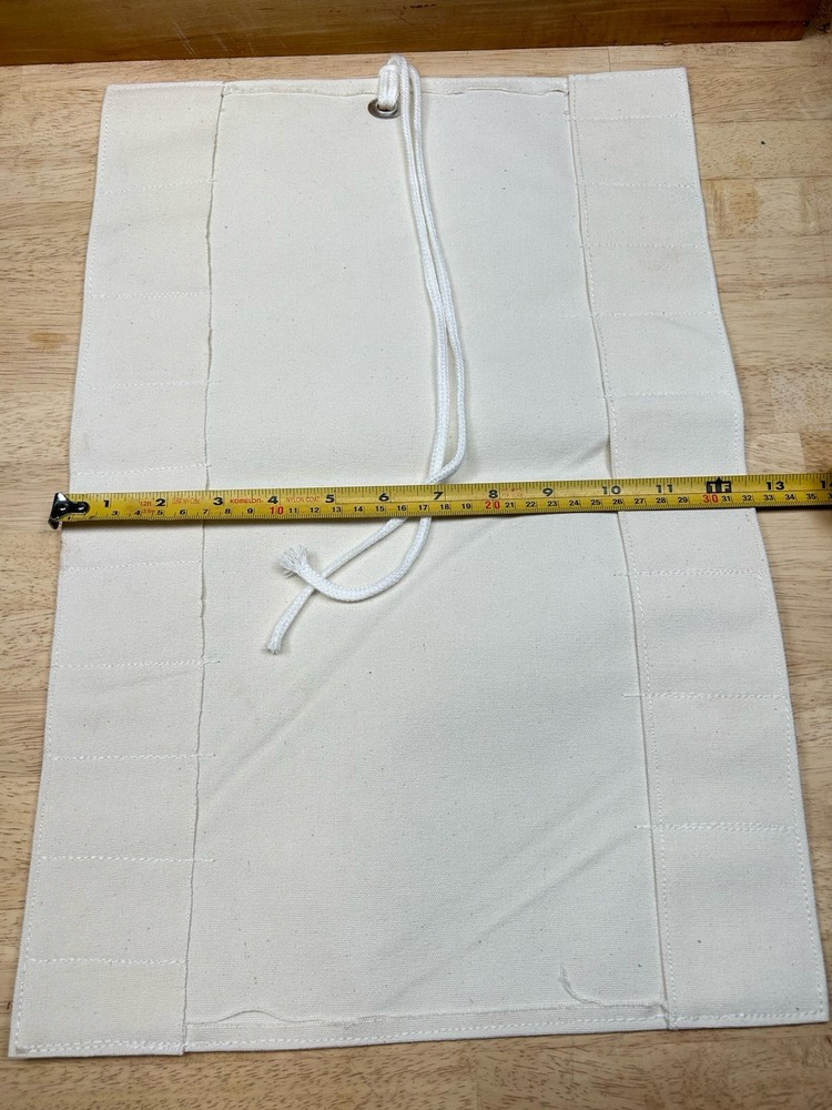 Japanese Timber Chisel Canvas Chisel Roll. Holds 10. From Japan.