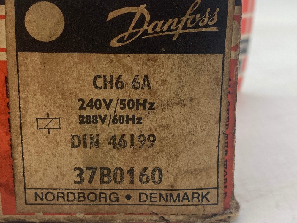Danfoss 37B0160 Type CH6 6A Contactor (Open Box)