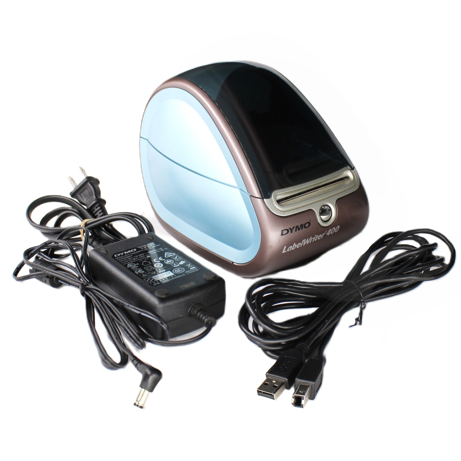 Dymo 400 Thermal Label Printer with AC Adapter and USB Cable 93089 - Tested
