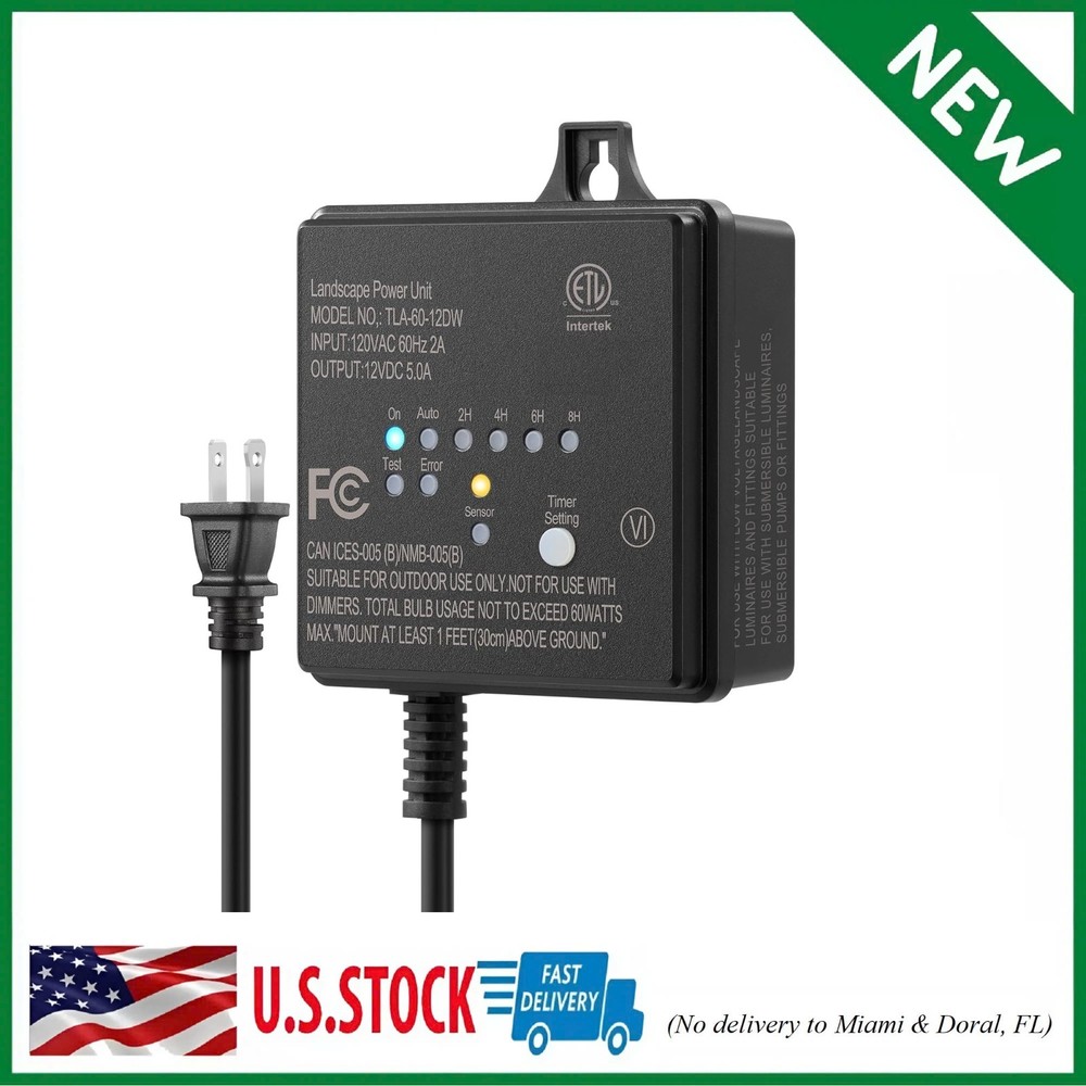 Energy-Saving Low Voltage Transformer for LED Yard Lights