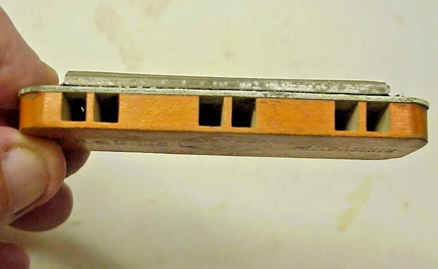 small Bruno Harmonica Germany - CB&S Inc. Sole NY Agents - circa 1930s