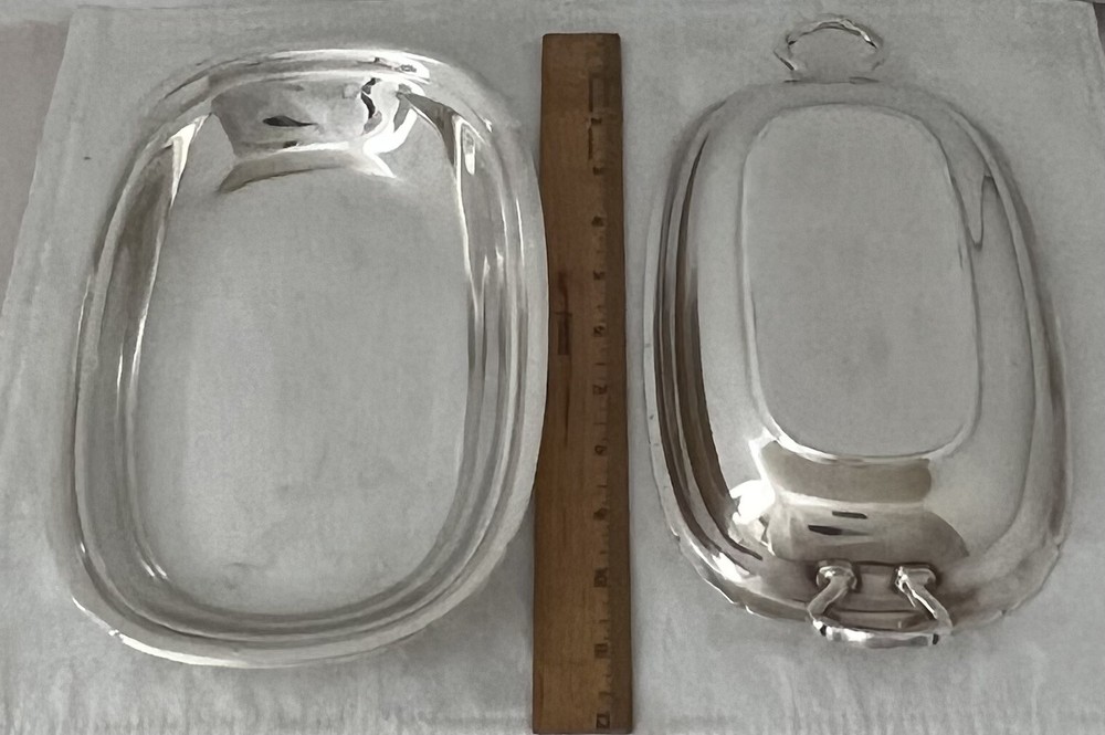 Reed & Barton 5001 Mayflower Silver Plate Covered Vegetable Serving Dish