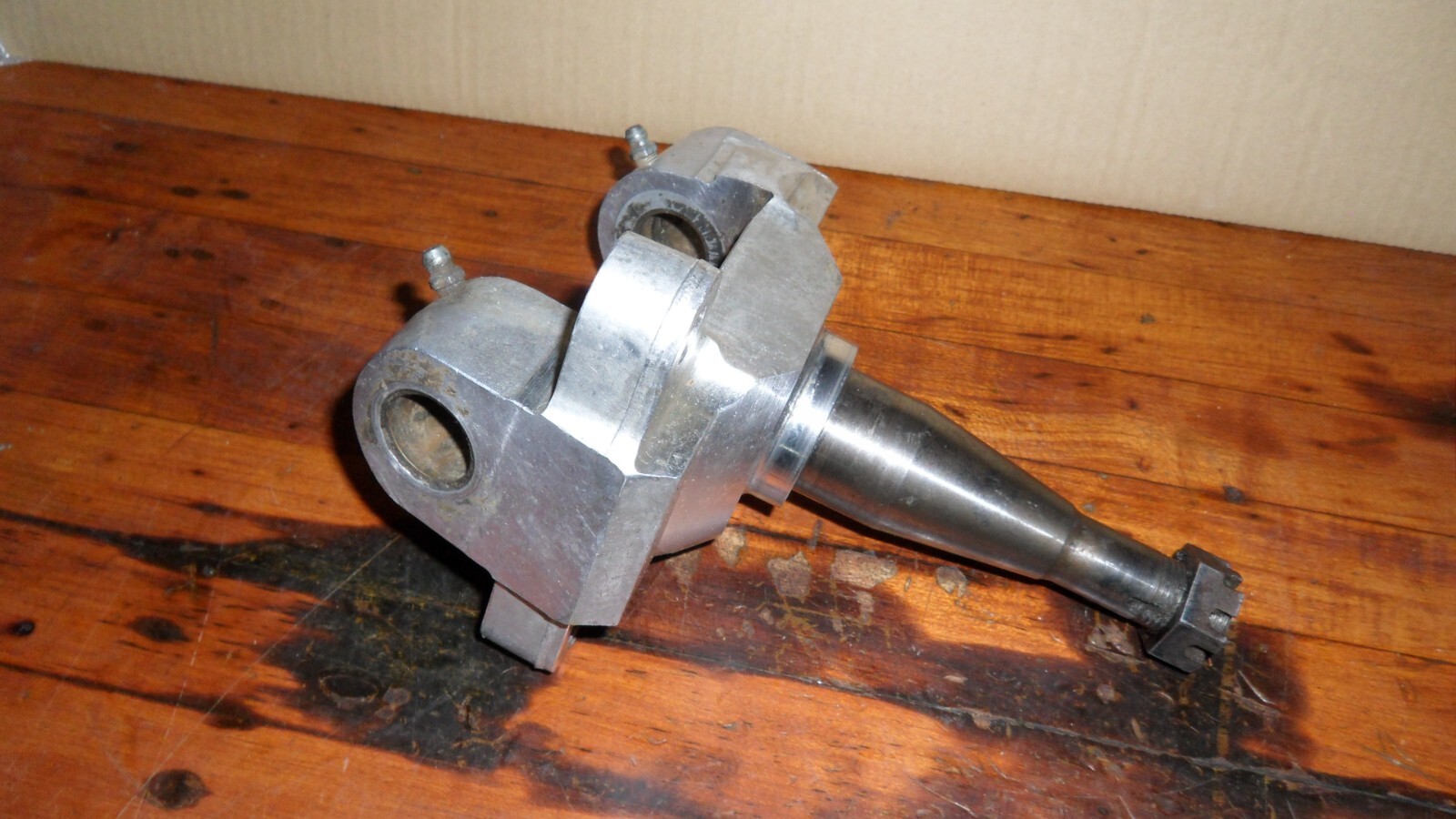 Forged Aluminum Sprint Car Stock Height Long Stepped Spindle USAC ASCS