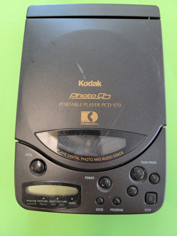 Kodak Photo Cd Player Pcd 970- Untested