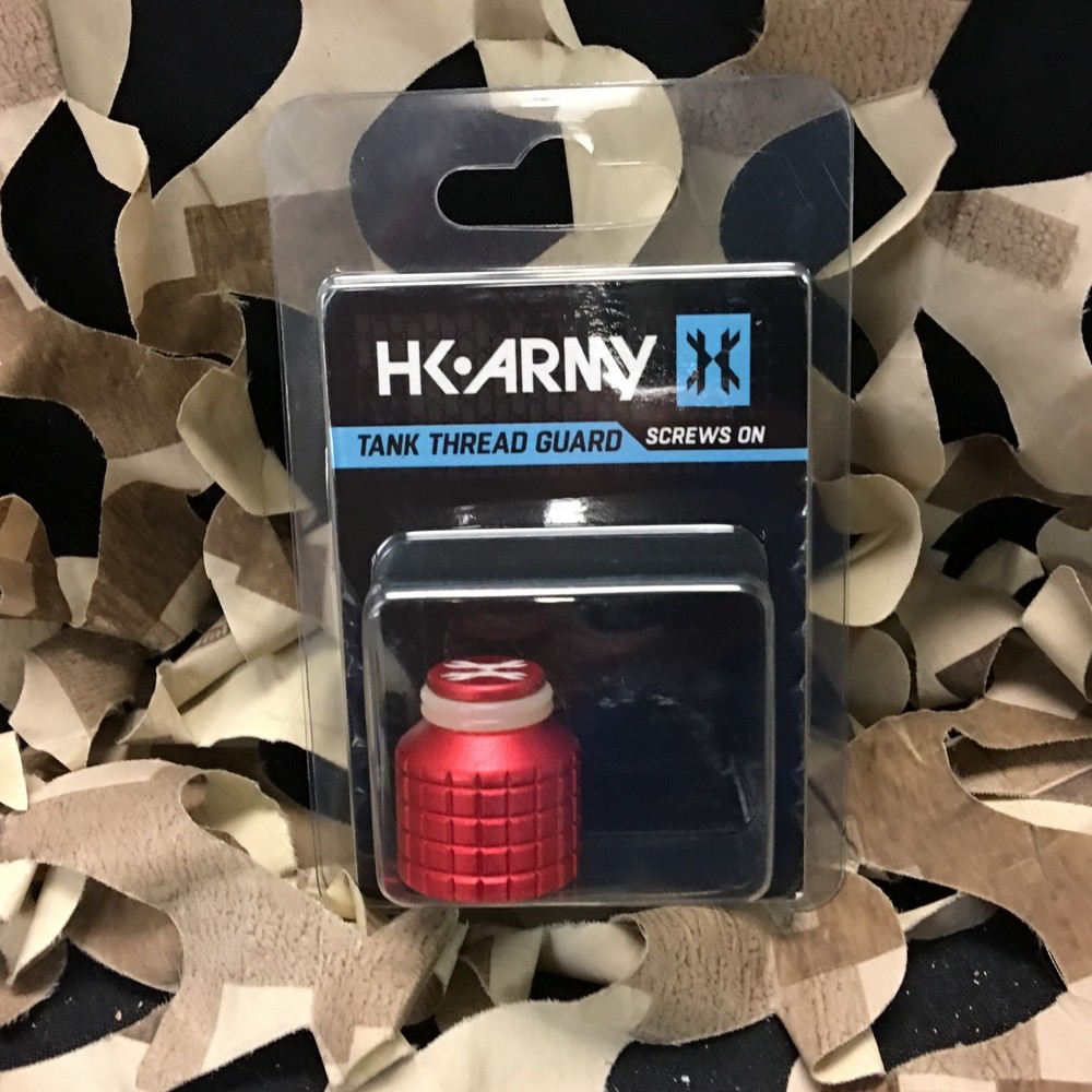HK Army Paintball Tank Thread Guard Protector - Red