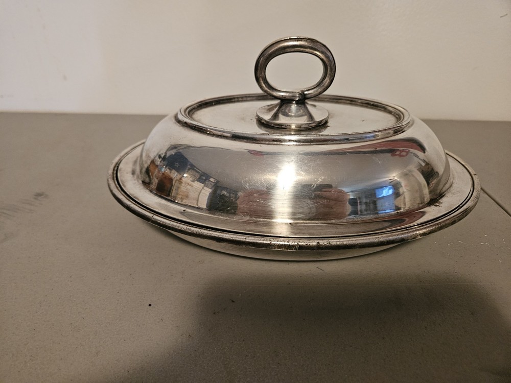 Reed & Barton Oval Serving Bowl with Lid