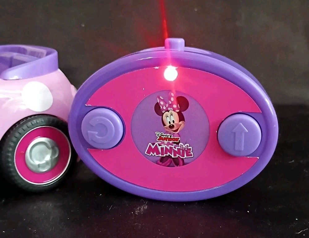 Minnie Mouse Roadster Remote Control Car-Works!