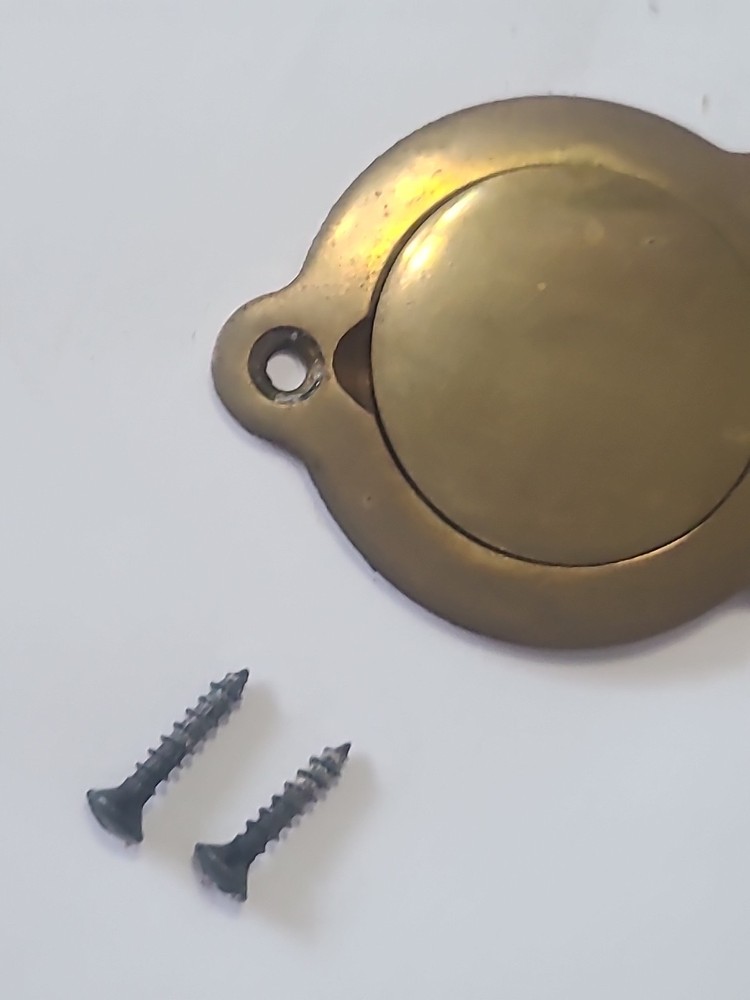 CVA Hawken Sidelock Muzzleloader Rifle Brass Patchbox With Screws