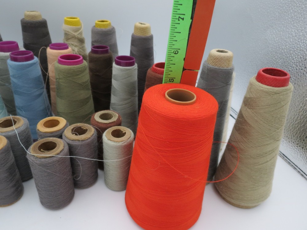 Various Brands Old Threads Large Lot for Basting / Mocking