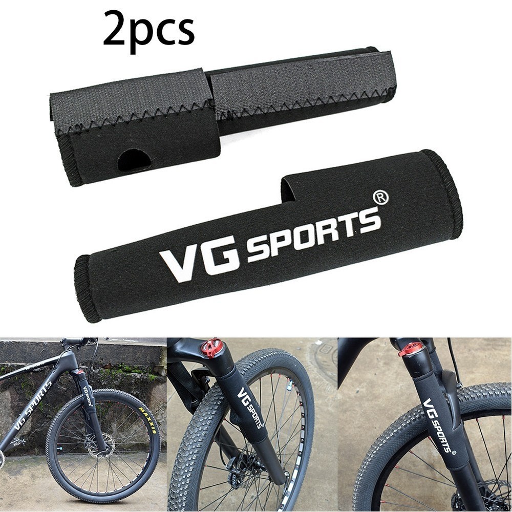 1 Pair Bicycle Fork Protective Cover For 80-100mm Shock Absorption Front Fork
