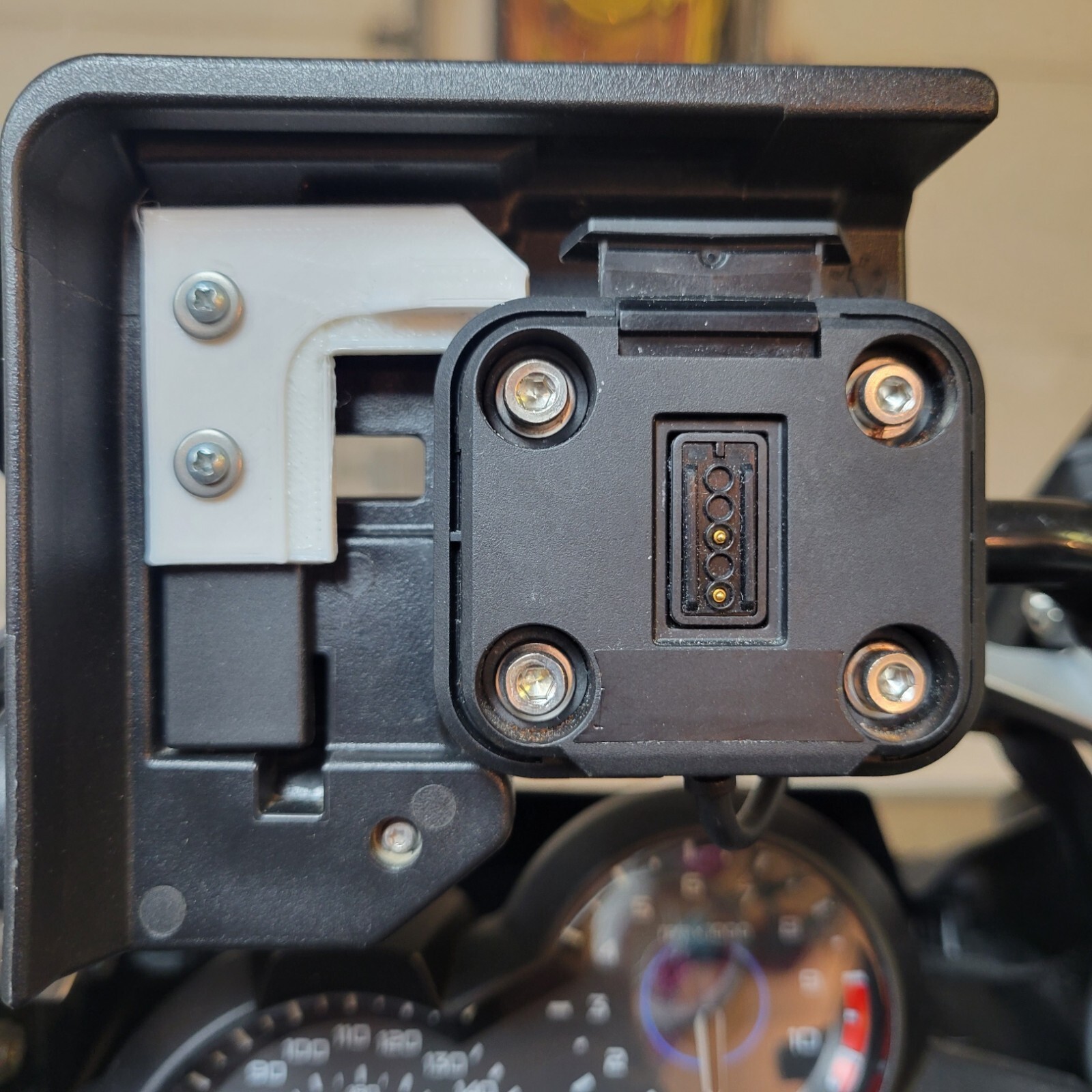 Garmin Zumo XT or XT2 Adapter for BMW NAV locking GPS Mount--- MADE in the USA--