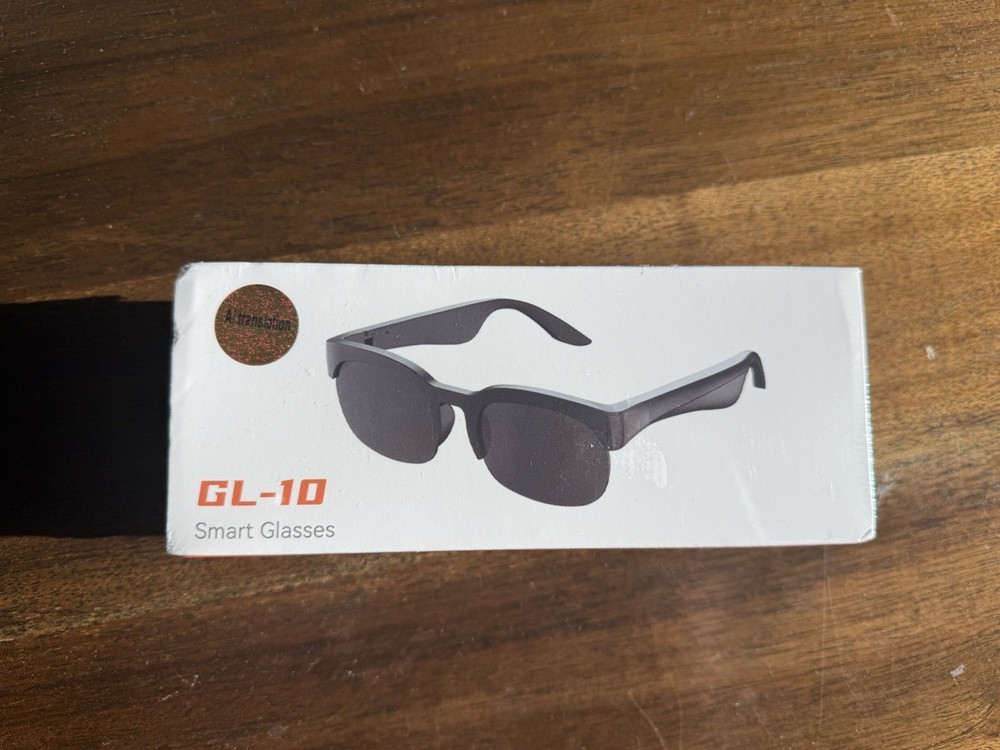 AI transition GL-10 Smart Glasses Wireless Music Calling Touch Controls