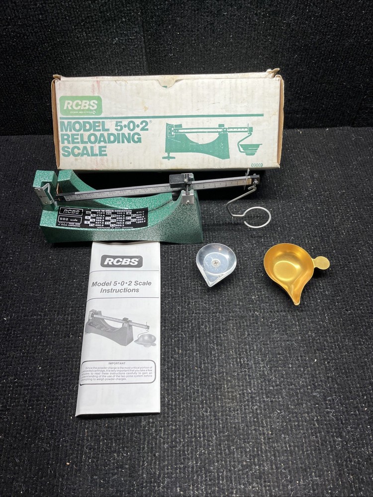 RCBS 5-0-2 Scale Reloading Powder Model 502