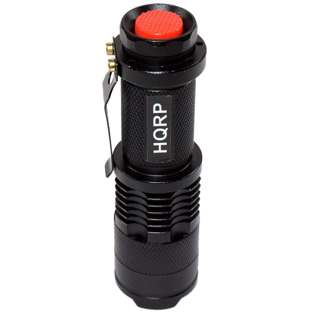 High Power UV LED Flashlight for Counterfeit Currency / Bill Identification, ID