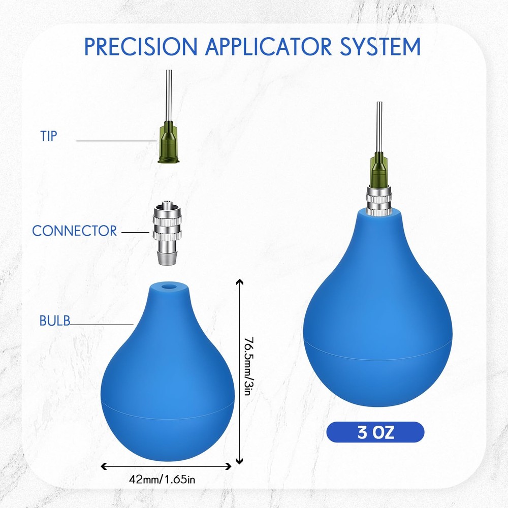 34 Pcs Pottery Tools Supplies Ceramic Precision Applicator Slip Trailing Bott...