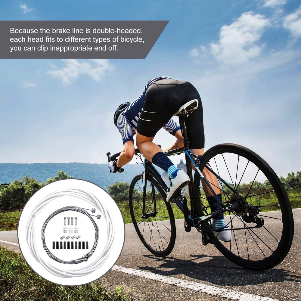 Versatile Bicycle Brake and Shift Cable Set – Ideal for Mountain & Road Bikes