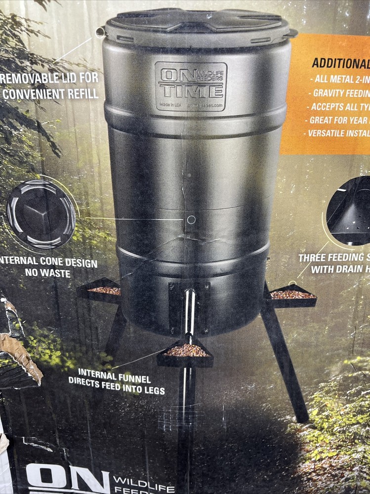 On Time 71540 Gravity Feeder Gravity Feeder 200 lbs
