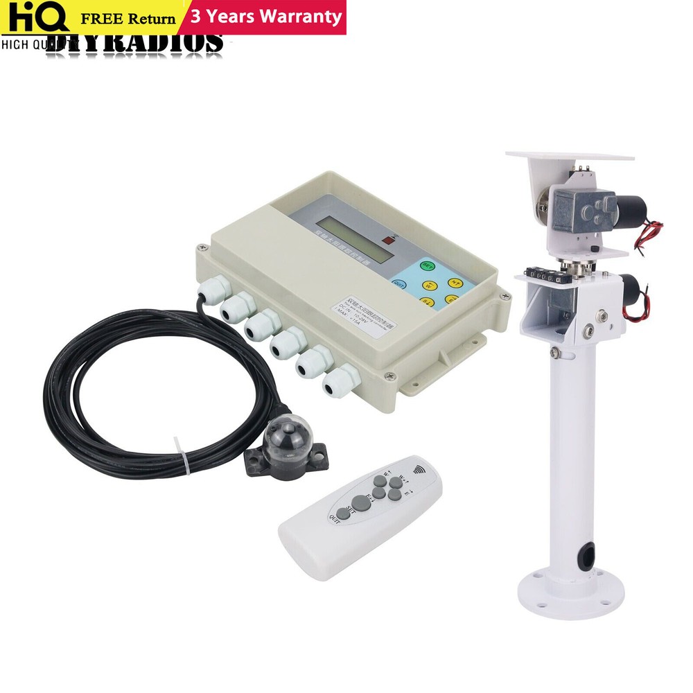 Dual Axis Solar Tracker Controller with Remote Control + DC Dual Axis Gimbal