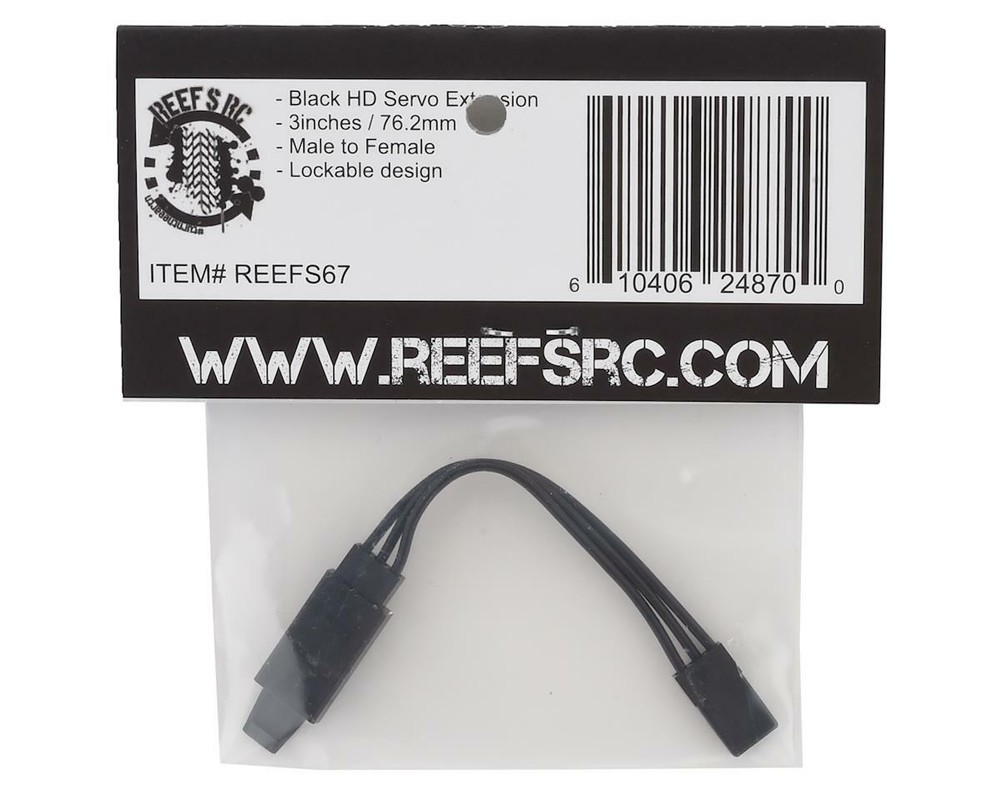 Reefs RC 3" Lockable Servo Extension [SEHREEFS67]