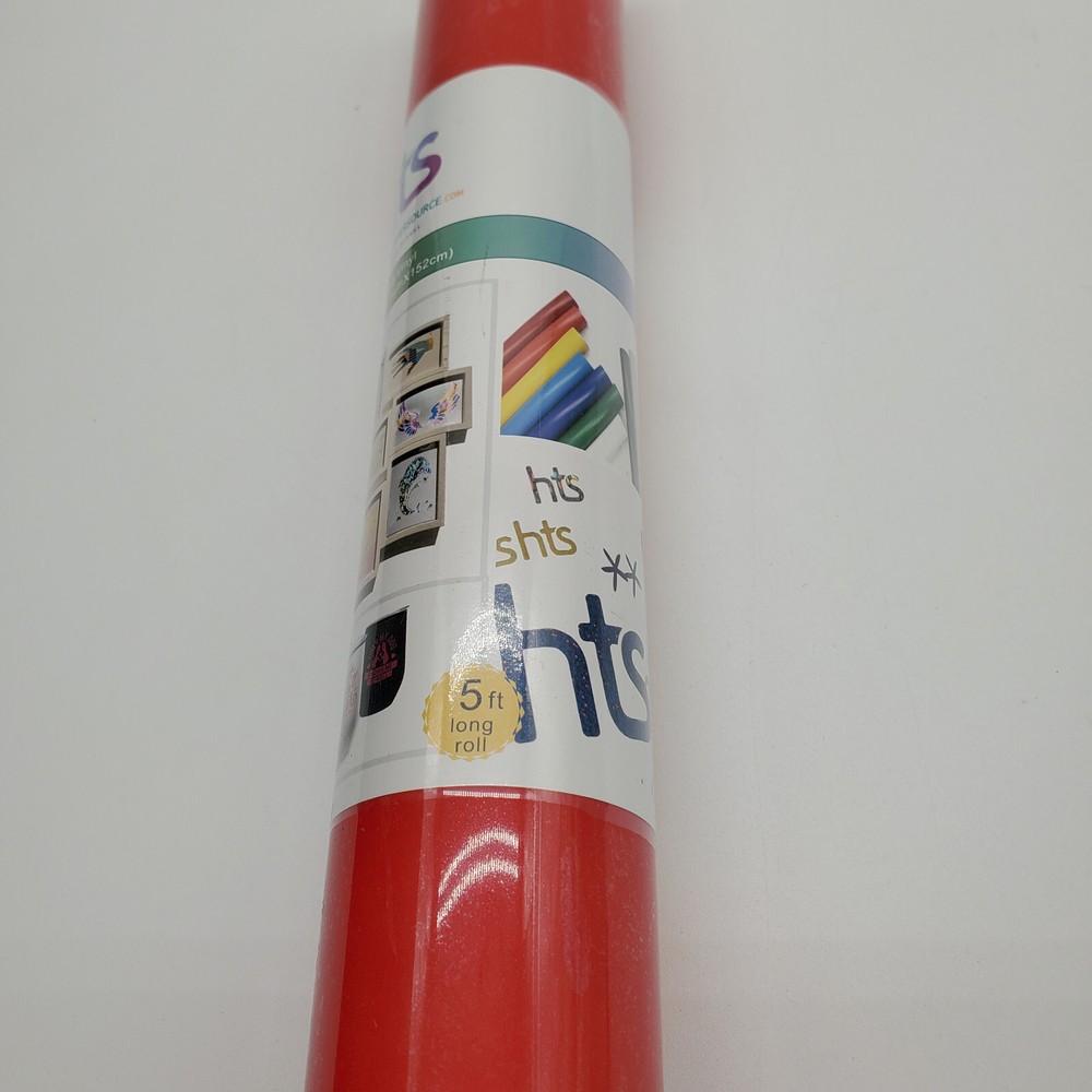 Heat Transfer Source 5 ft Adhesive Vinyl - Red