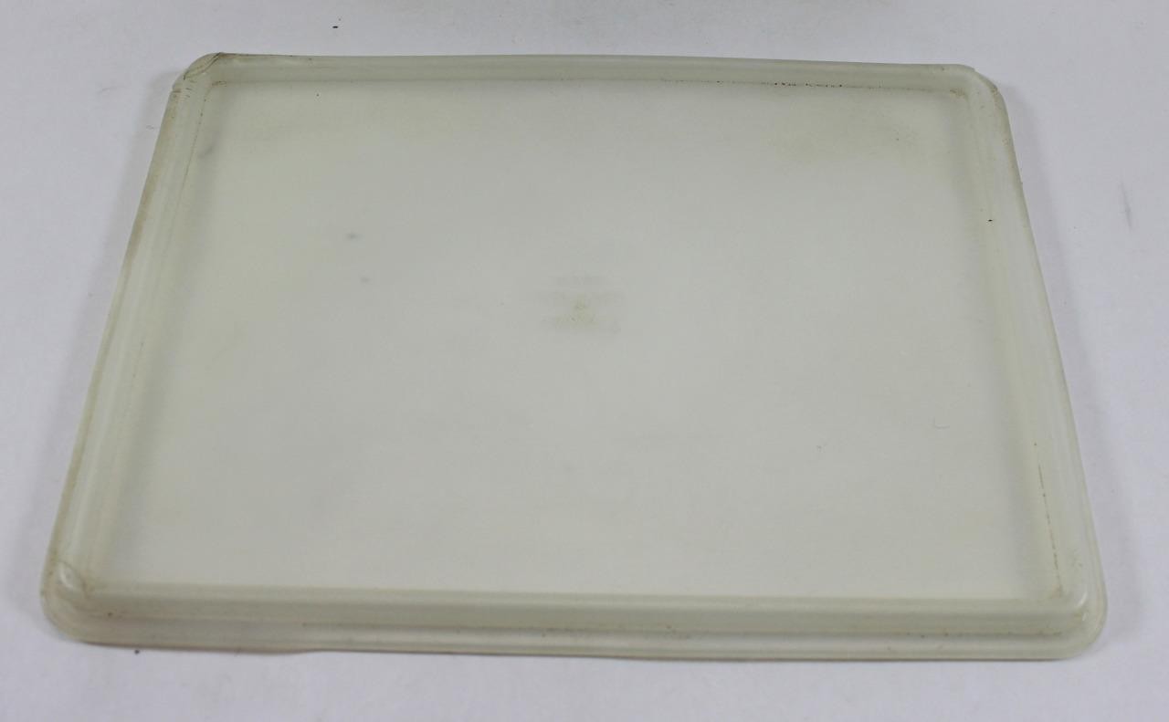 Vintage Deters Dairy Ice Cream Plastic Container ~ Quincy, IL ~ Eagle USA Made