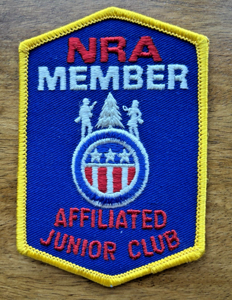 NRA Member Patch - Affiliated Junior CLUB - Embroidered Patch