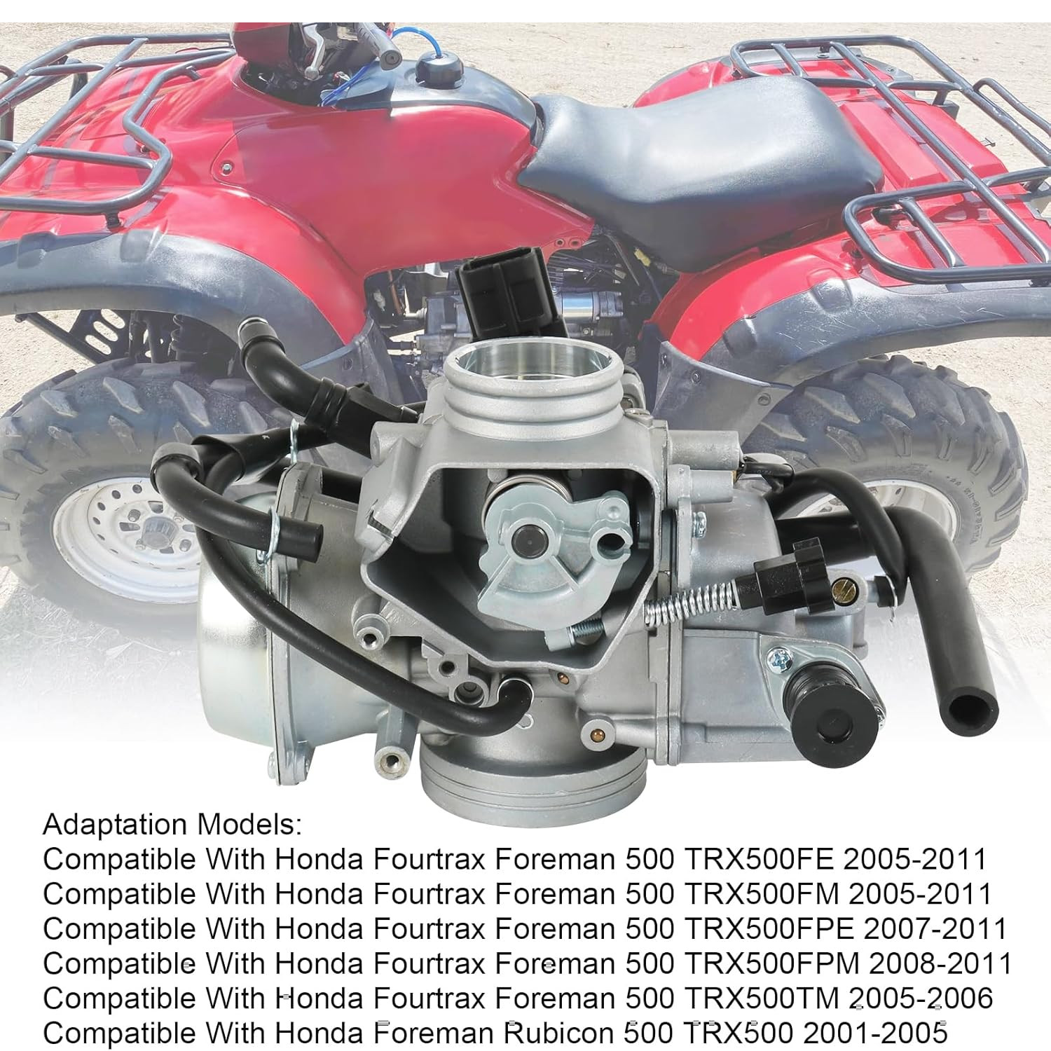 CARBURETOR FOR 2005-2011 Honda TRX500FE TRX500FM TRX500 FE FM FOREMAN 500 4X4