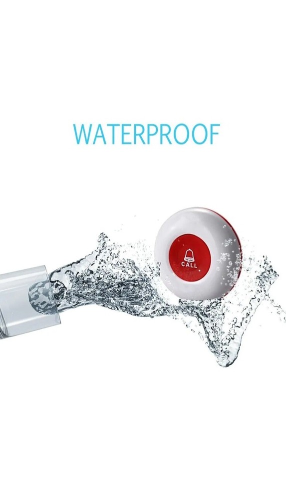 CallToU Emergency Wireless Call Button Chime/Pager