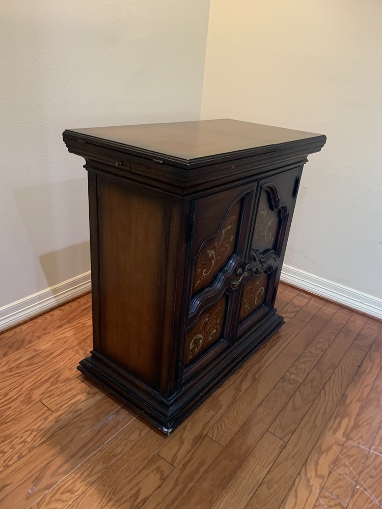Vintage Hand Carved Buffet Server By Drexel