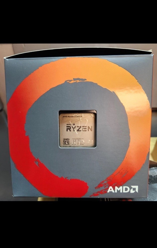 AMD Ryzen 5 2600X 6-Core 12 Thread Desktop Processor Socket AM4 with Cooler