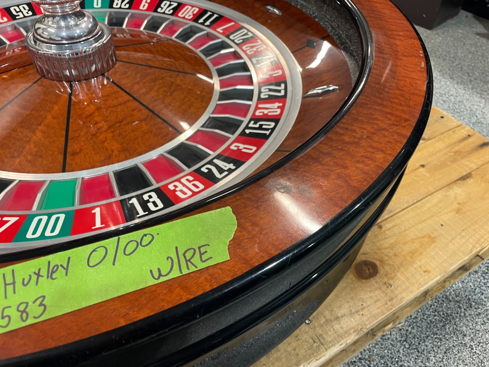 Roulette Wheel 32" TCS John Huxley (shipping by freight) FREE #13583