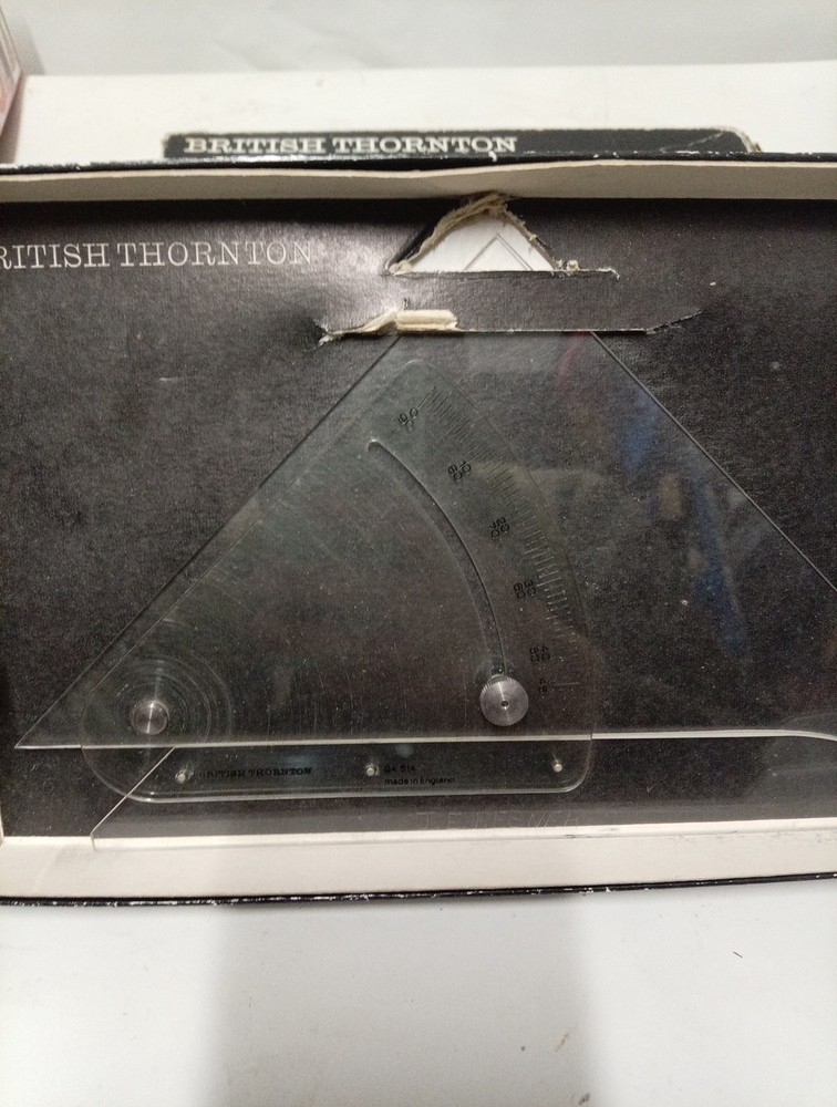 Vintage THORNTON Adjustable Set Square QA51A