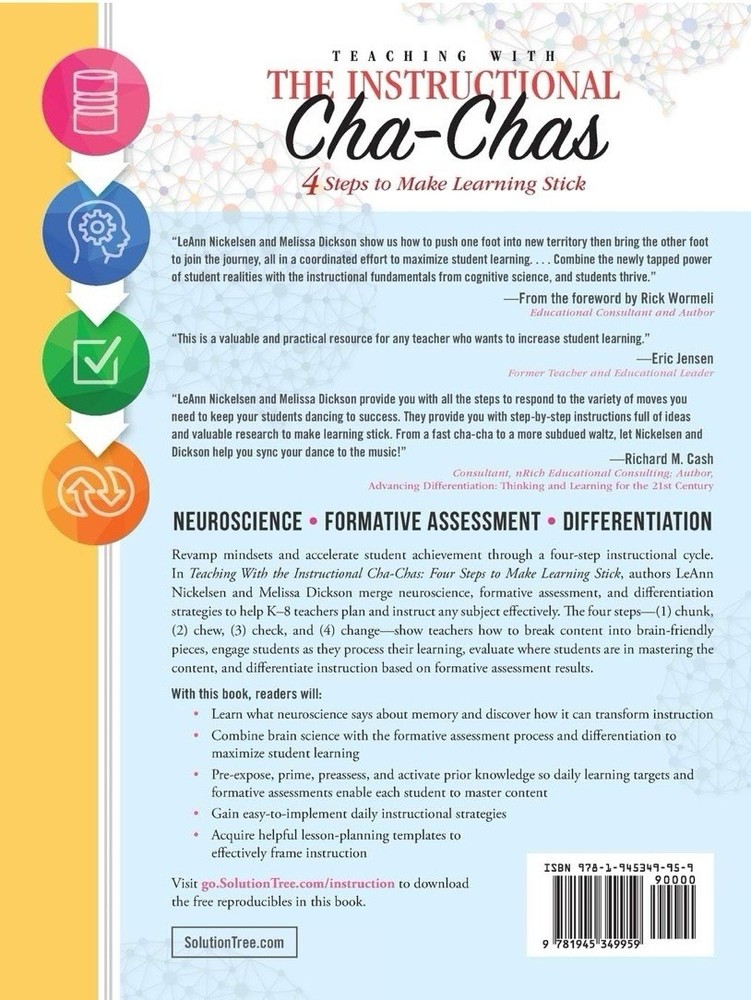 Teaching With the Instructional Cha-Chas: Four Steps to Make Learning Stick