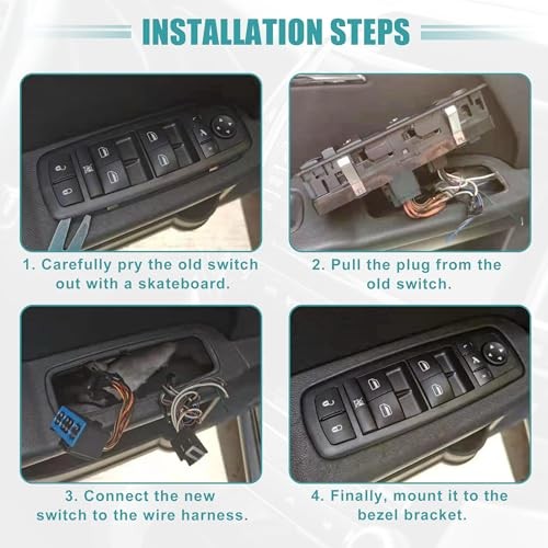 Front Left Window Switch for Saturn Ion 2003-2007