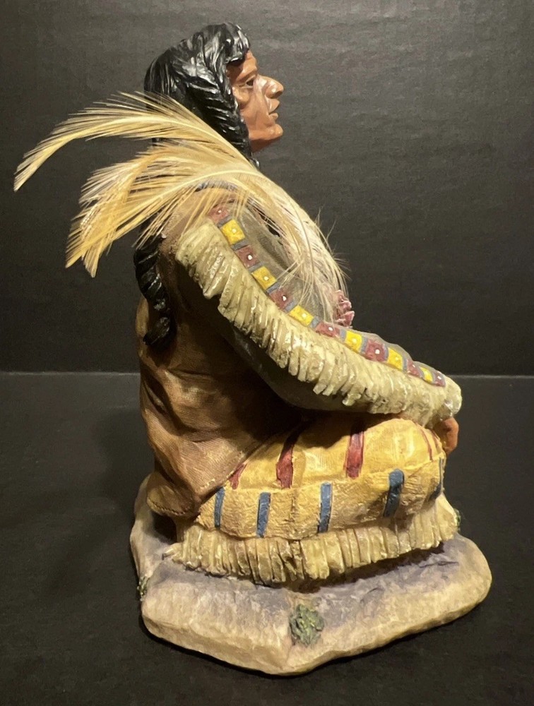 Indian Chief Sitting