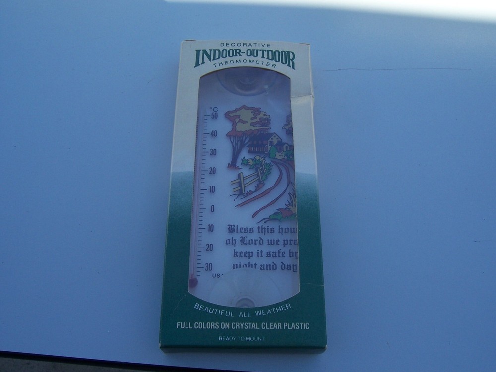 Decorative Indoor/Outdoor Thermometer