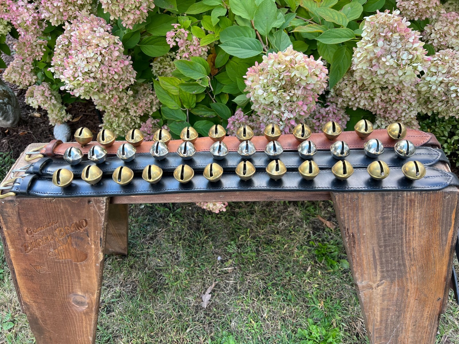 Leaders Leather Neck Bells for Equine of all Sizes, Sound Great!