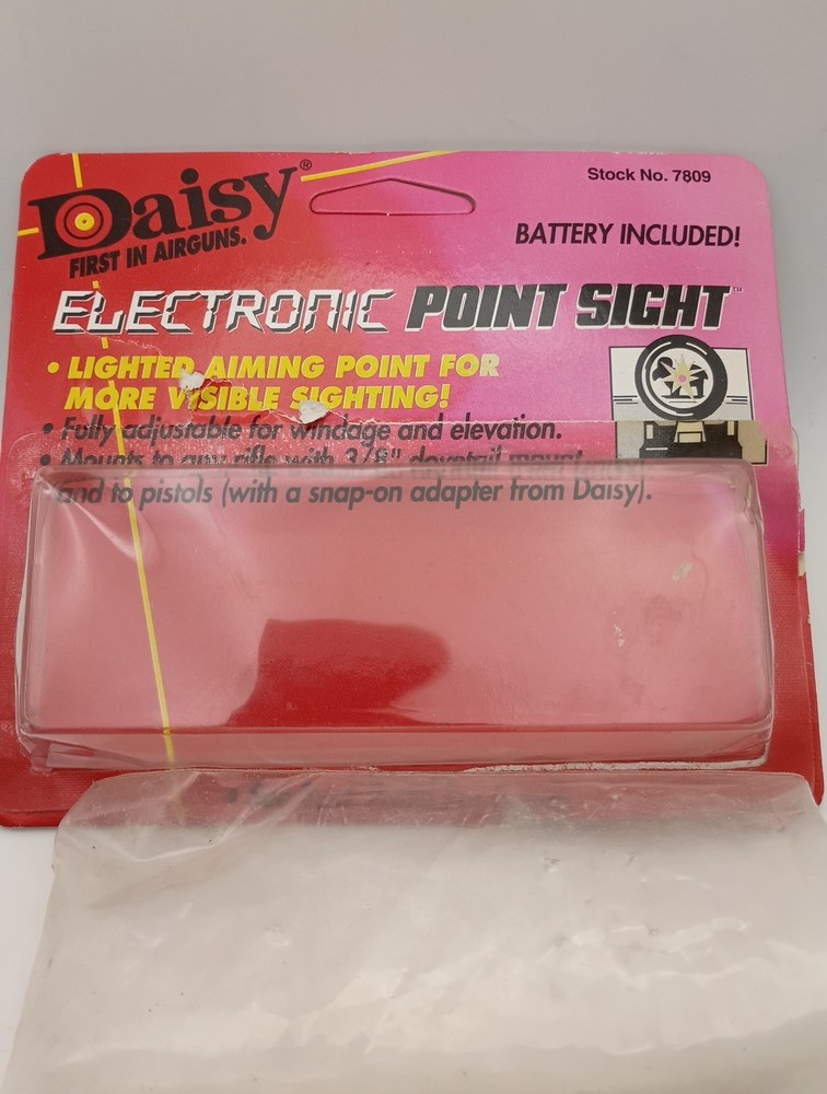 Daisy Electronic Point Sight Model 7809 New Old Stock