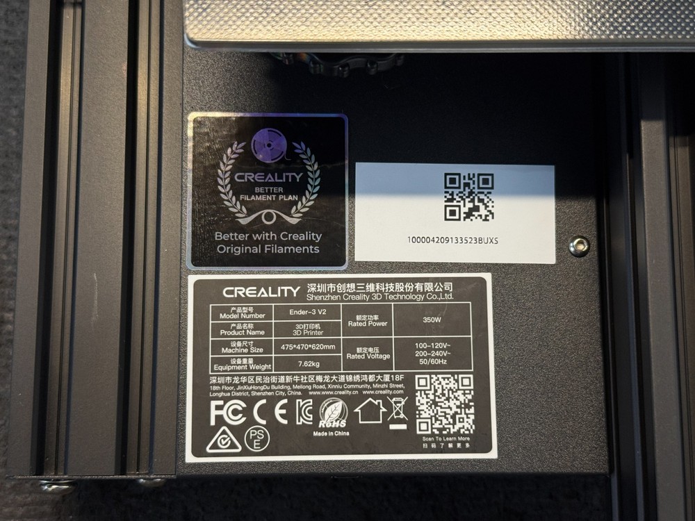 Creality Ender 3 V2 3D Printer