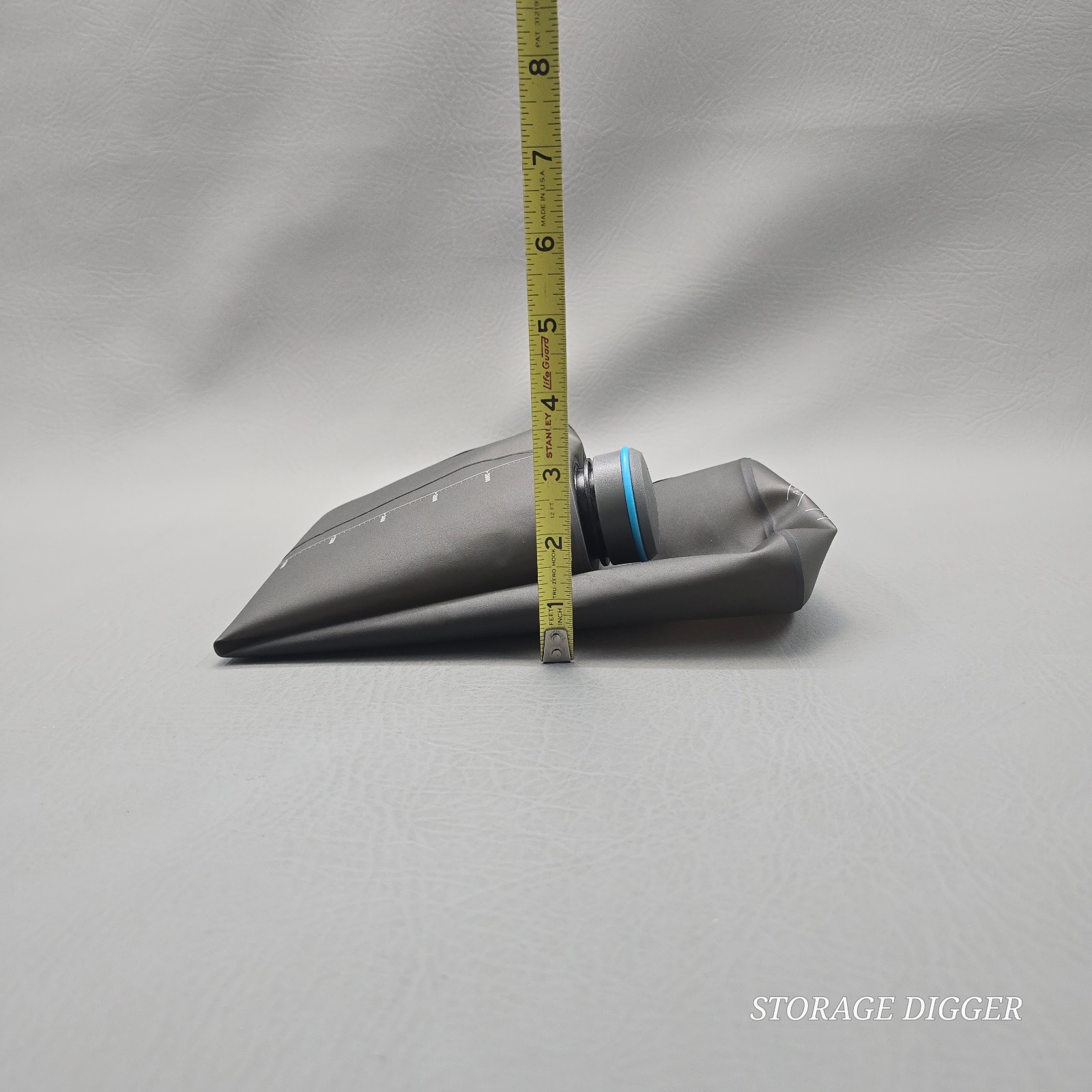 HydraPak Seeker 3 Litre Collapsible Camping Water Bottle Storage Reservoir Gray