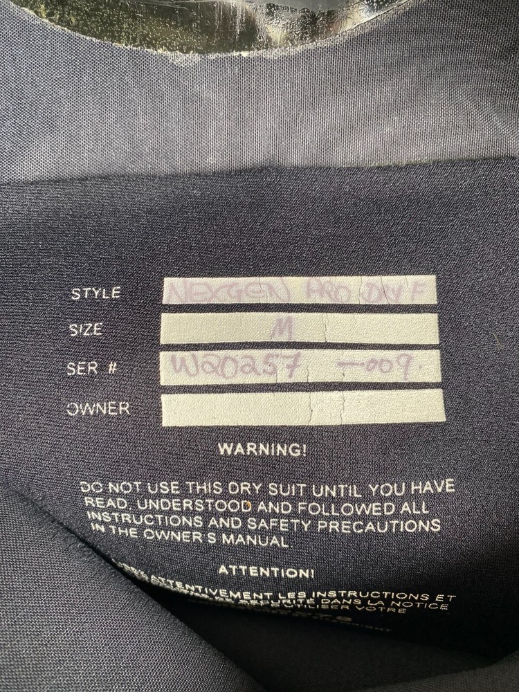 Bare Nexgen Pro Drysuit Female Size M