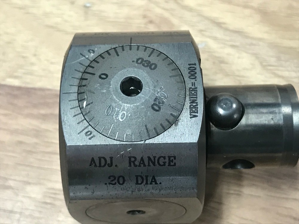 PARLEC PC4 BORING HEAD W/ 1/2 " CAP X .0001 "