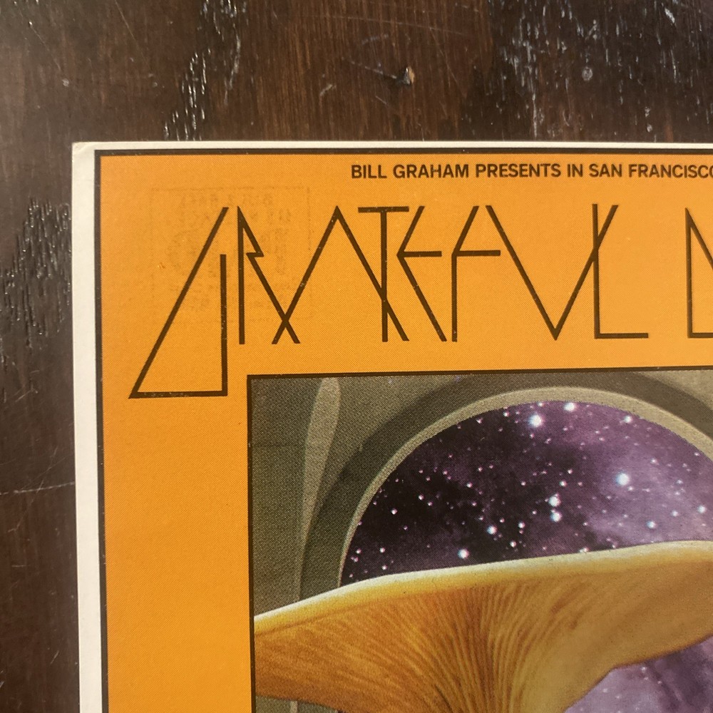 GRATEFUL DEAD STEVE MILLER FILLMORE Double Postcard Singer 1970 BG 214-216