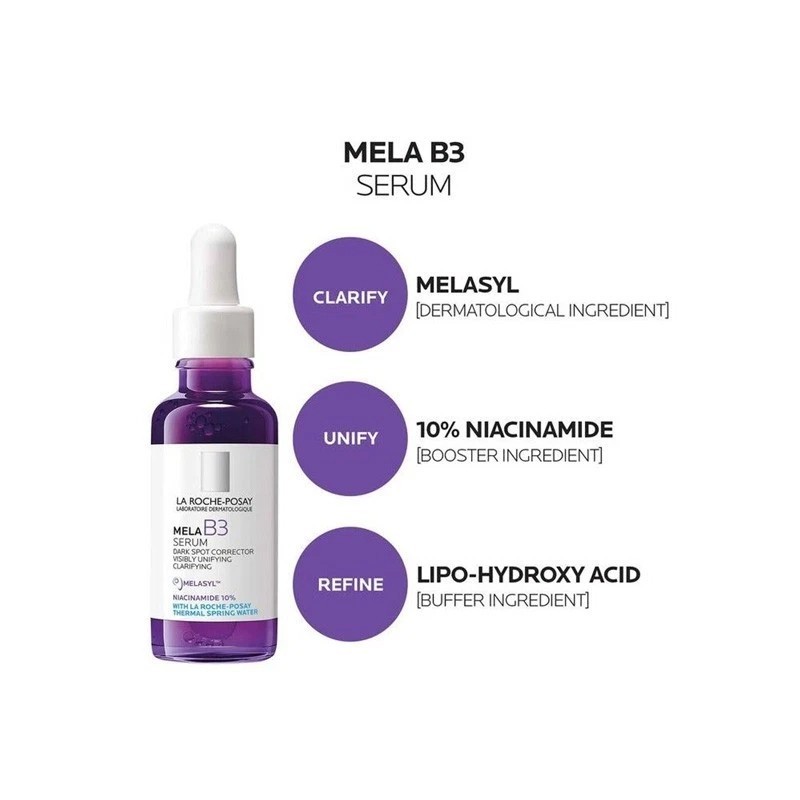 'La-Roche-Posay' Mela B3 Dark Spot Serum Melasyl + Niacinamide 30ml