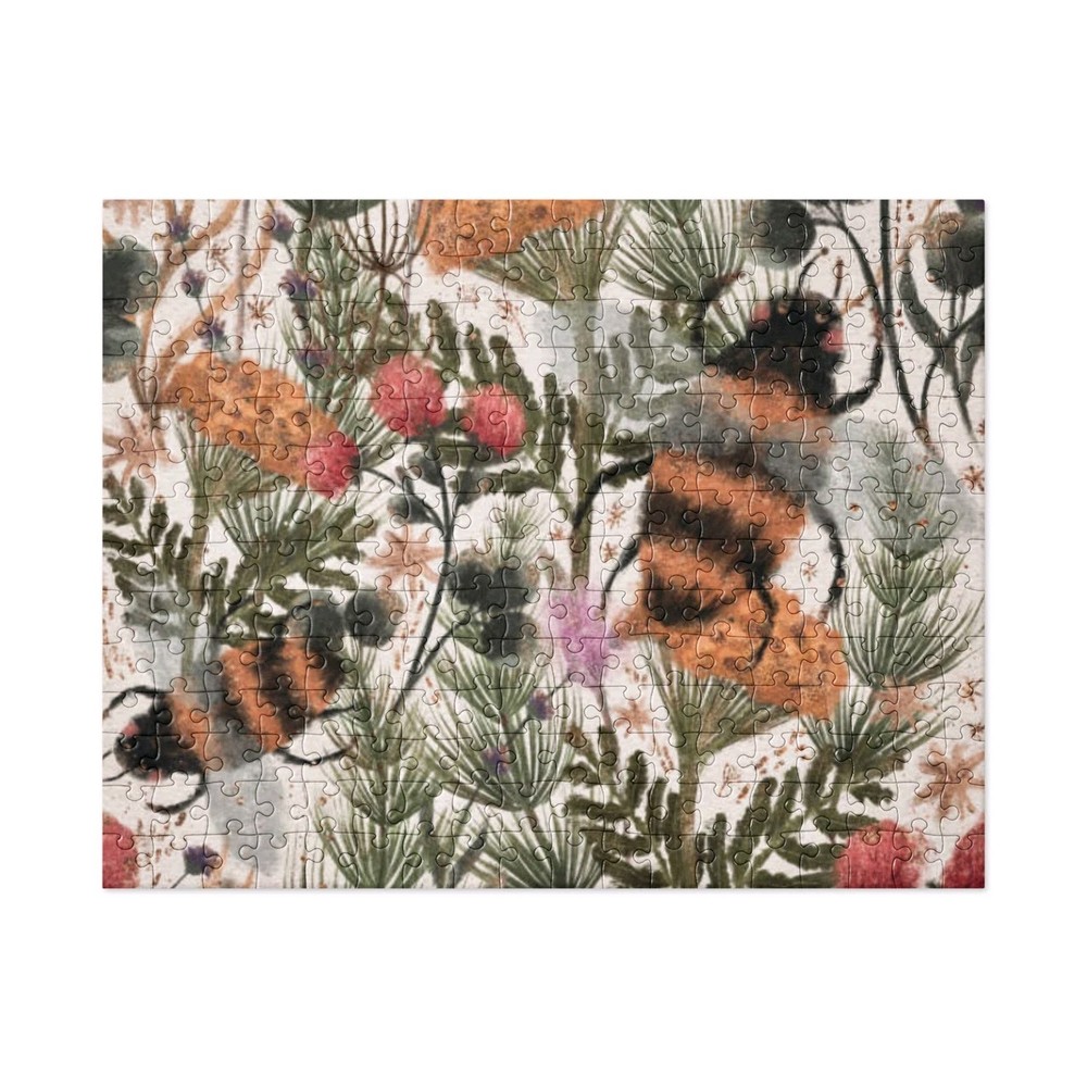 A Bumblebees Garden, Springtime Jigsaw puzzle 252 pc