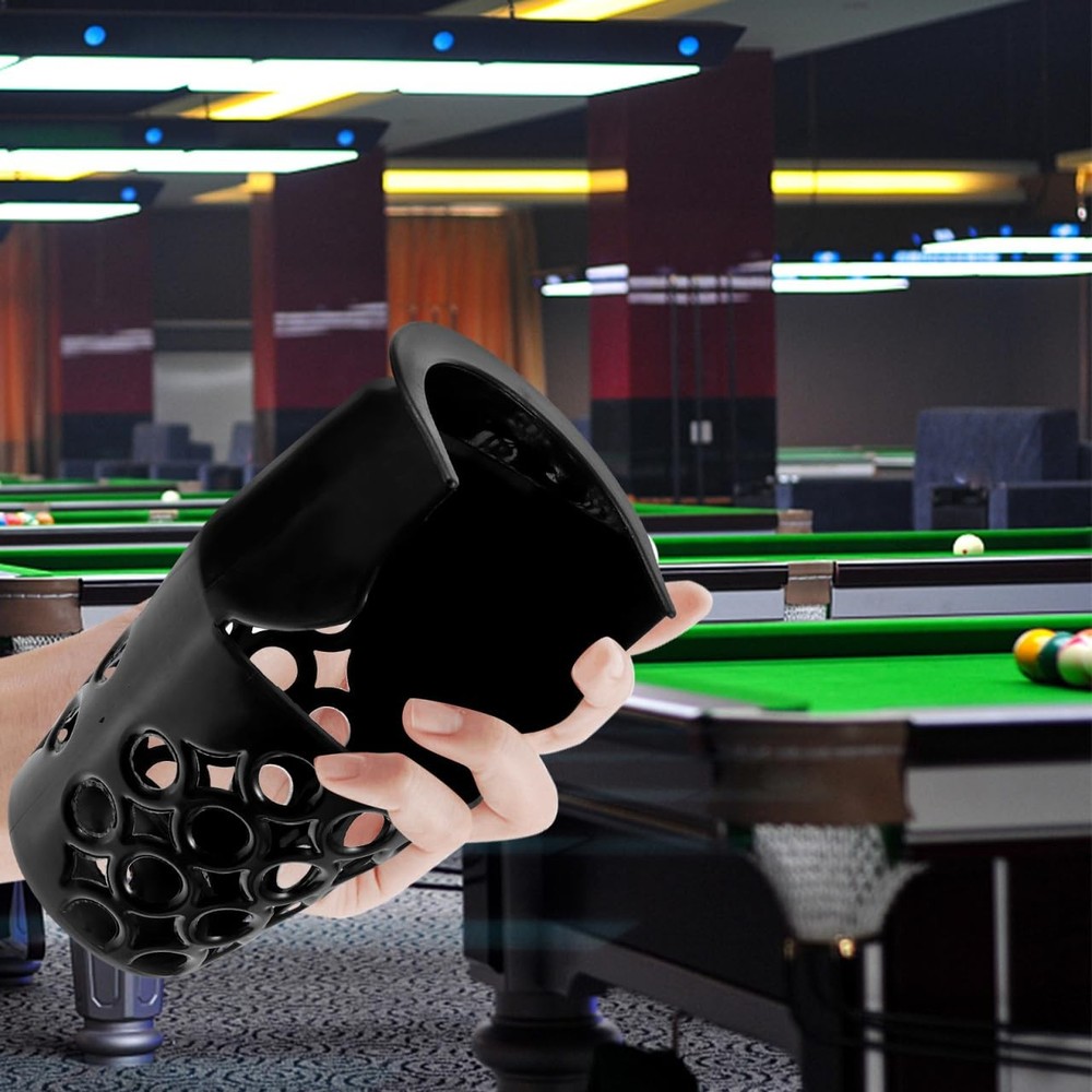 Pool Table Pockets Billiard Pockets Black Billiards Net Bag Plastic Web Billi...
