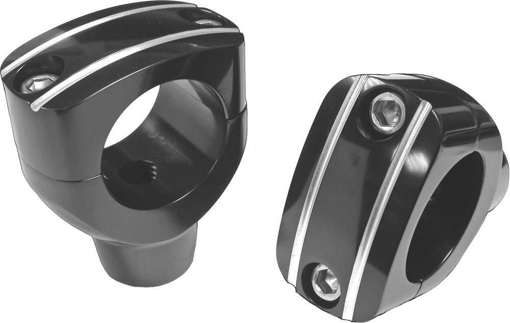Fits 2" Grooved Black Risers
