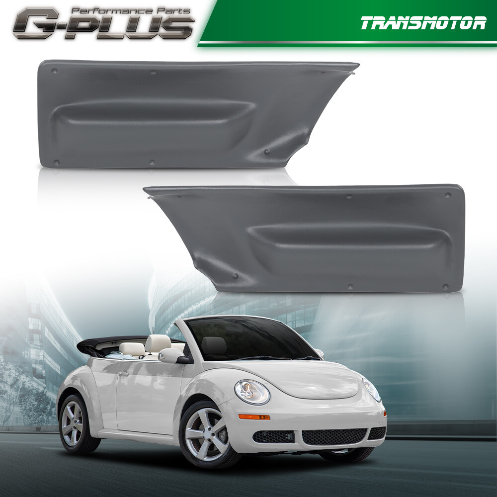 Neutral Door Panel Insert Gray Fit For 2003-2010 VW Beetle Convertible